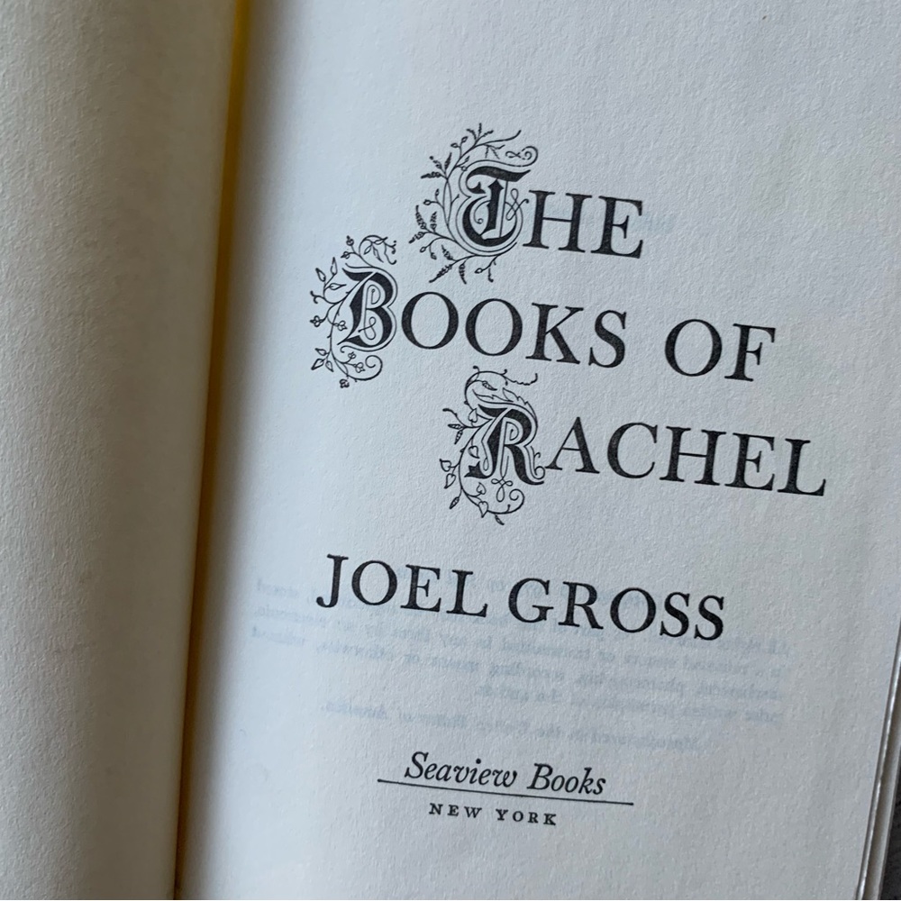 The Books Of Rachel
